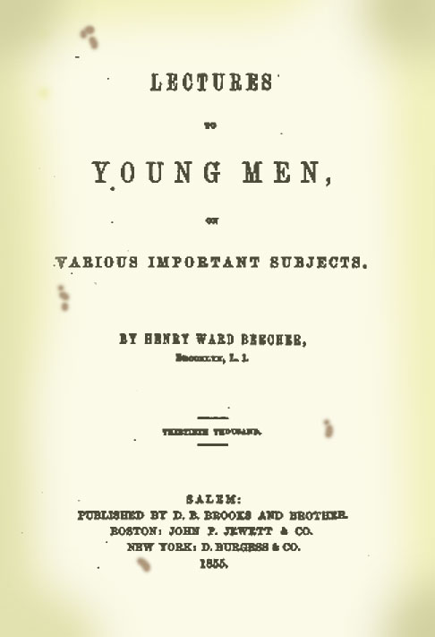Lectures to young men