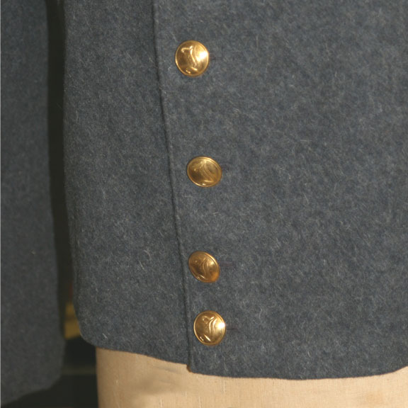 Irregular Button Spacing on Peter Tait Jacket