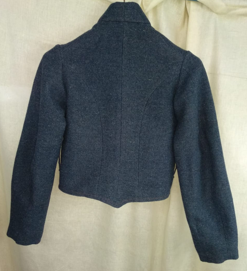 Rear View of Jacket.