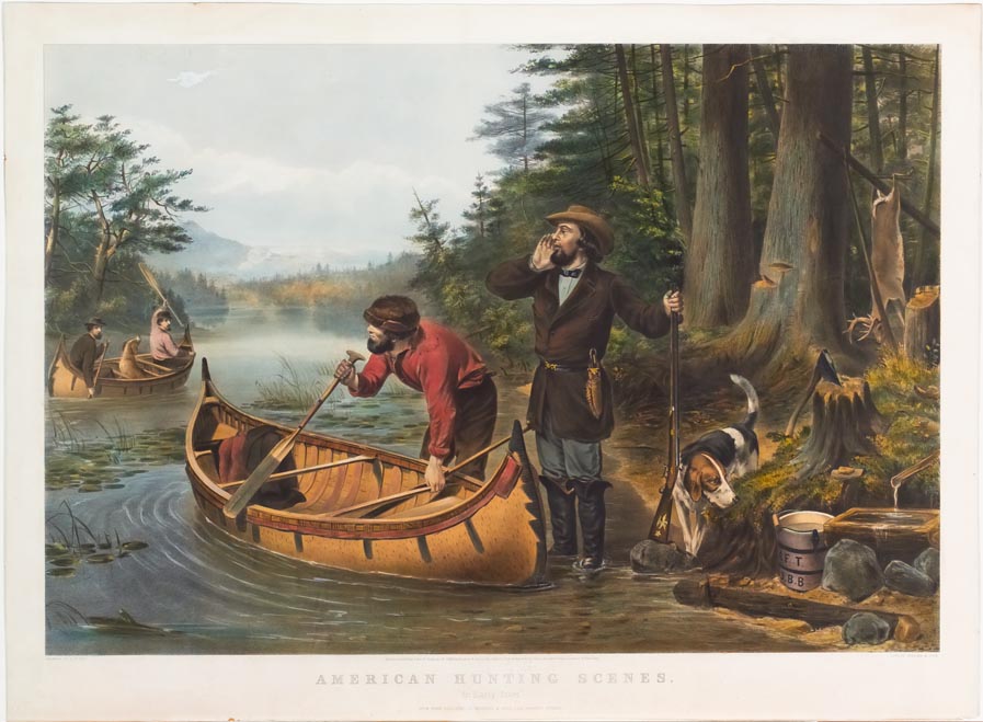 Currier and Ives outdoorsmen