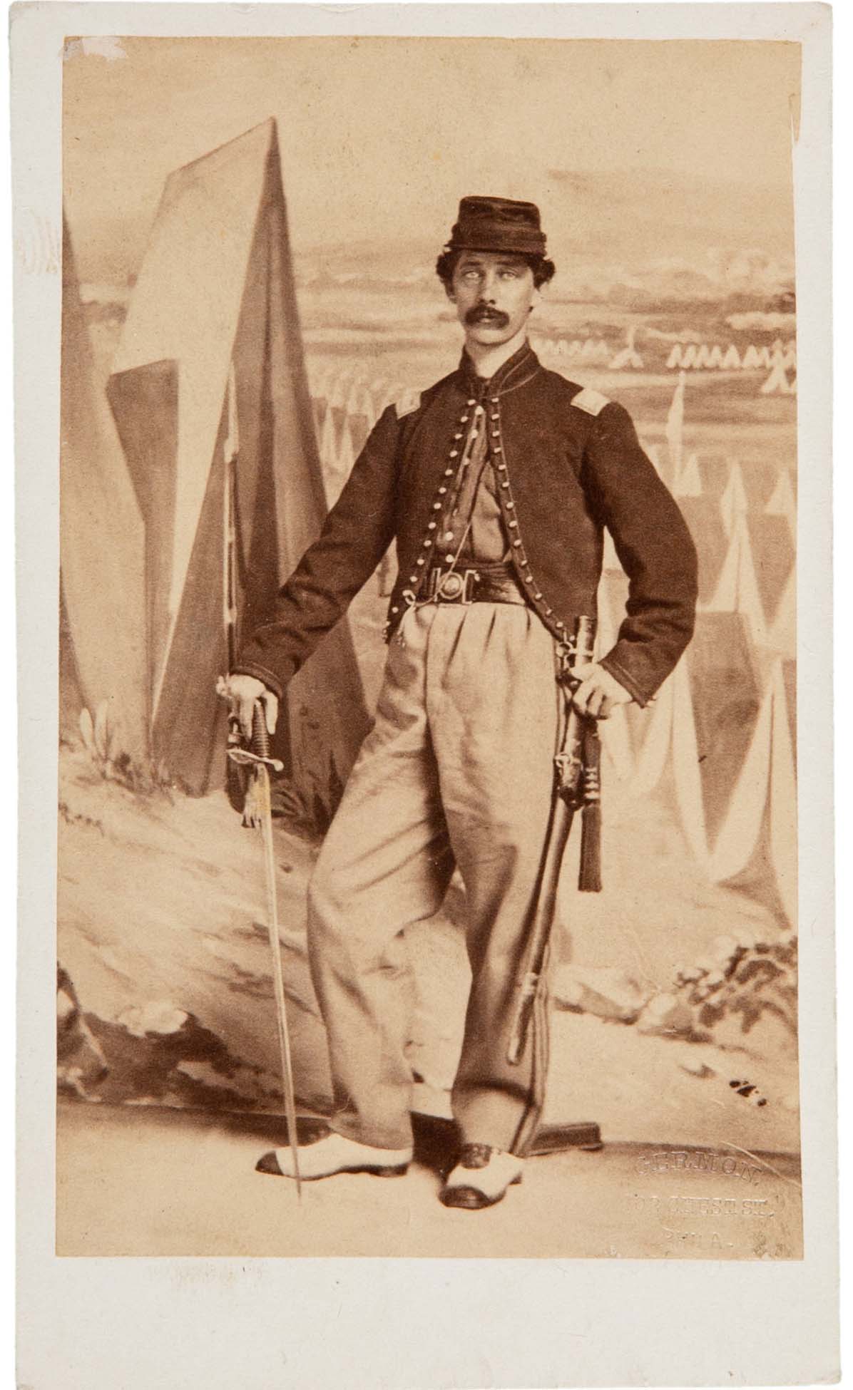 Colonel Dewitt Baxter of the 72nd PA, "Baxter Zouaves"