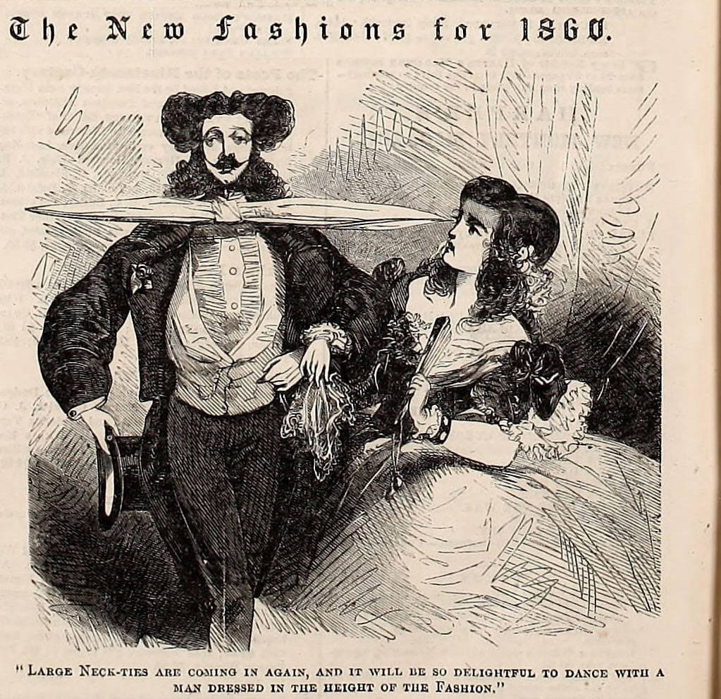 Cartoon from Harper's Weekly December 1859.