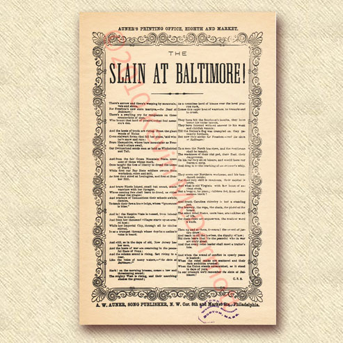 The Slain at Baltimore