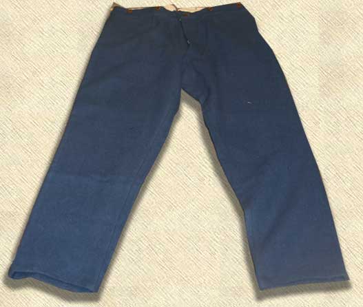 "Richmond Depot" trousers in Royal Blue Kersey