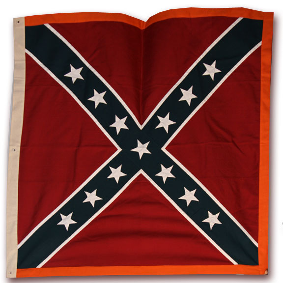 Second Bunting Issue Confederate Flag
