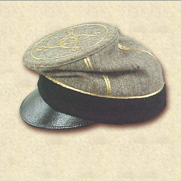 Konföderierte Offiziers-"McDowell"-Mütze
